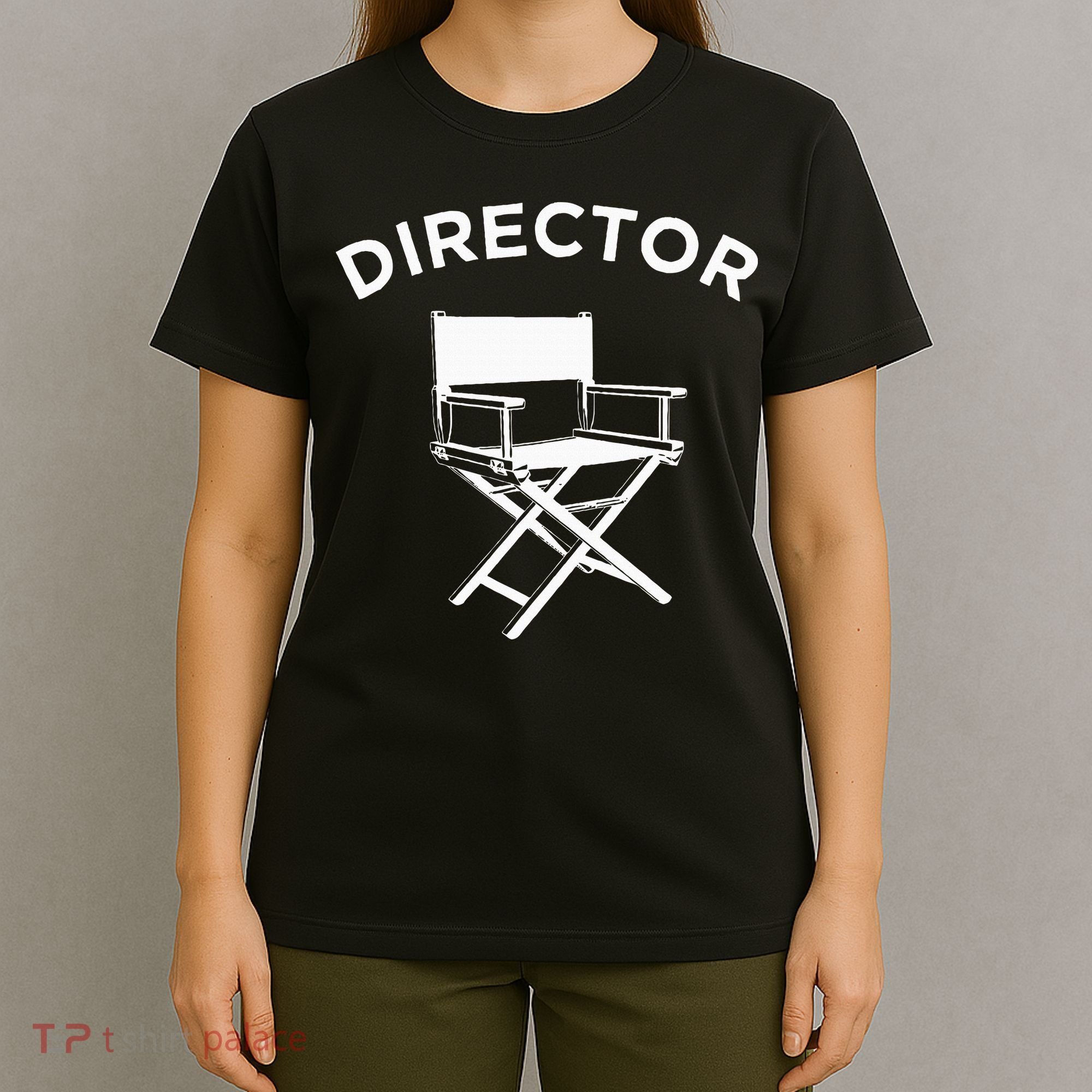 Movie Director  Filmmaker Director Chair T-Shirt