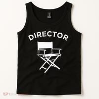 Movie Director  Filmmaker Director Chair Tank Top thumb 2