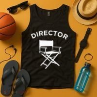 Movie Director  Filmmaker Director Chair Tank Top thumb 4