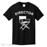 Movie Director  Filmmaker Director Chair Kids T-Shirt thumb 0