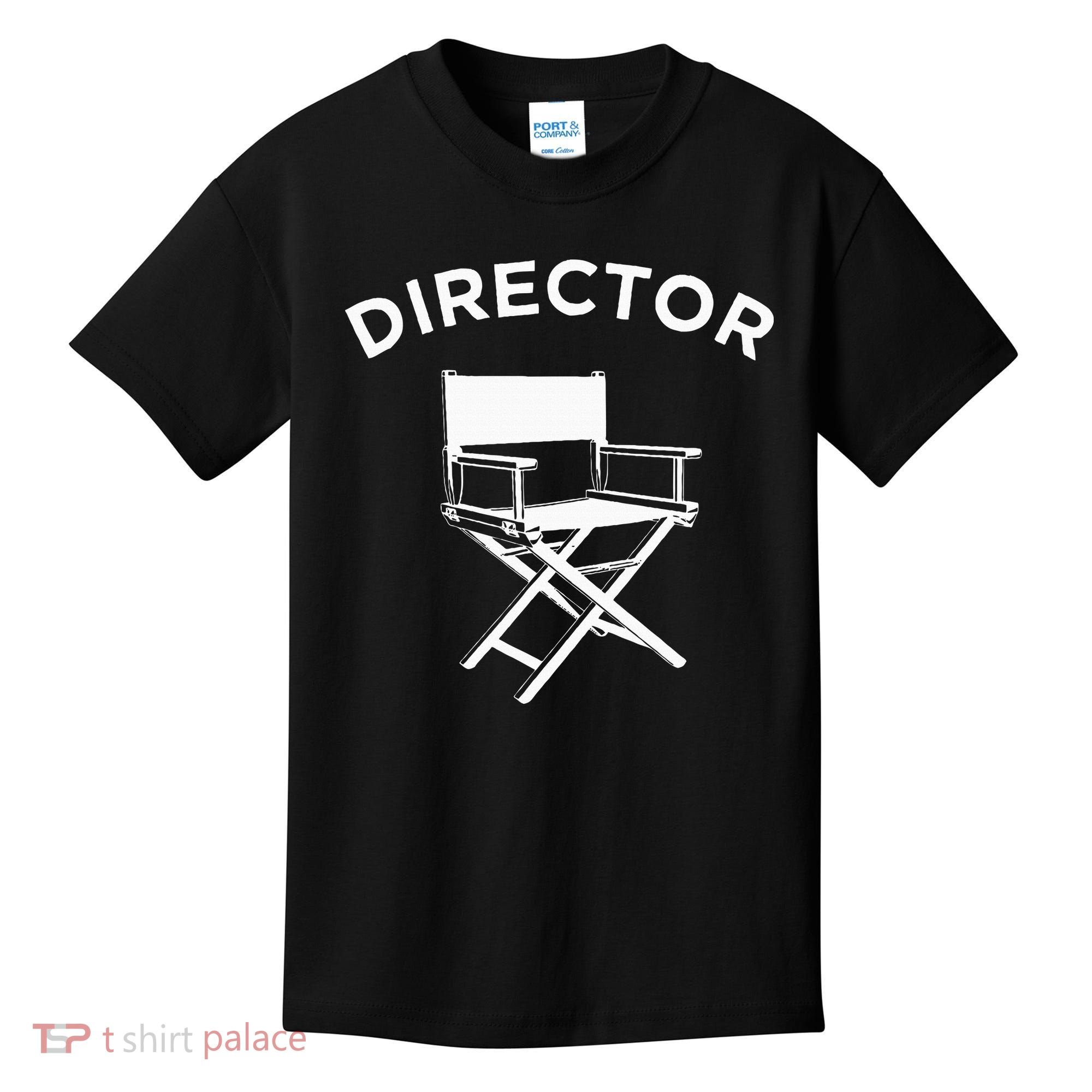 Movie Director  Filmmaker Director Chair Kids T-Shirt