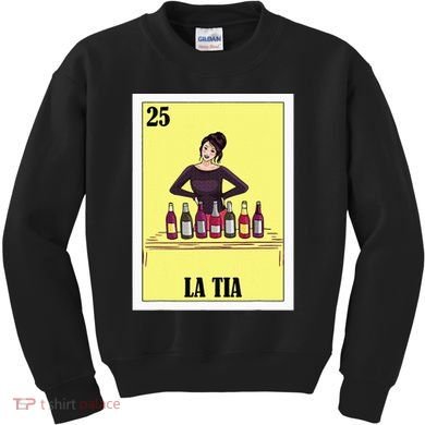 Mexican Design For Aunt La Tia Kids Sweatshirt