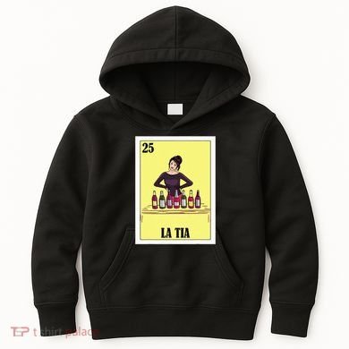 Mexican Design For Aunt La Tia Kids Hoodie
