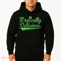 Magically Delicious Funny Irish St Patrick's Day Wo Hoodie thumb 2