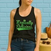 Magically Delicious Funny Irish St Patrick's Day Wo Women's Tank Top thumb 2