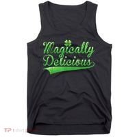 Magically Delicious Funny Irish St Patrick's Day Wo Tank Top thumb 0