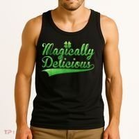 Magically Delicious Funny Irish St Patrick's Day Wo Tank Top thumb 3