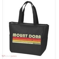 Mount Dora Fl Florida Funny City Home Roots Gift Retro 80s Tote Bag thumb 3