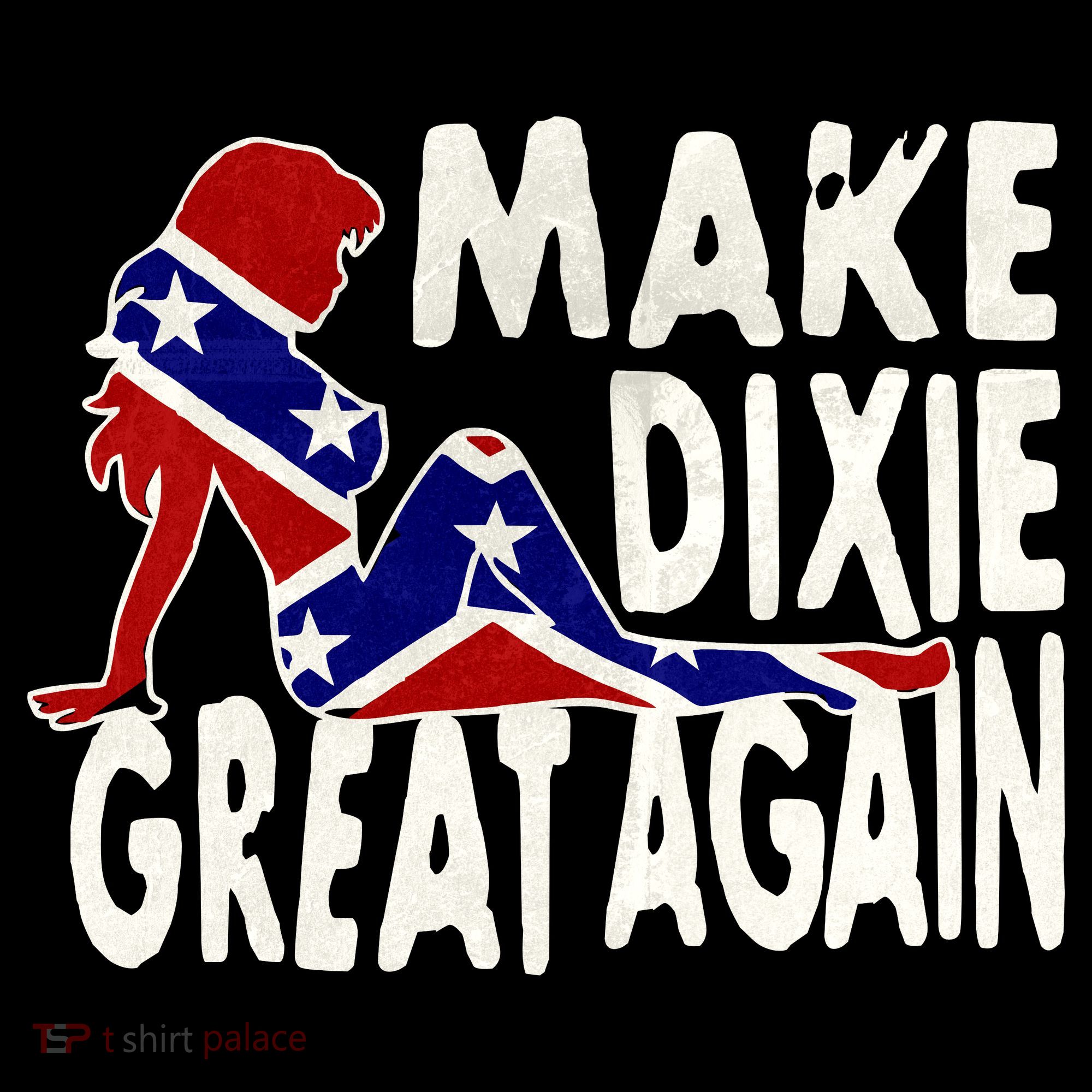 Make Dixie Great Again Civil War Flag Backpack