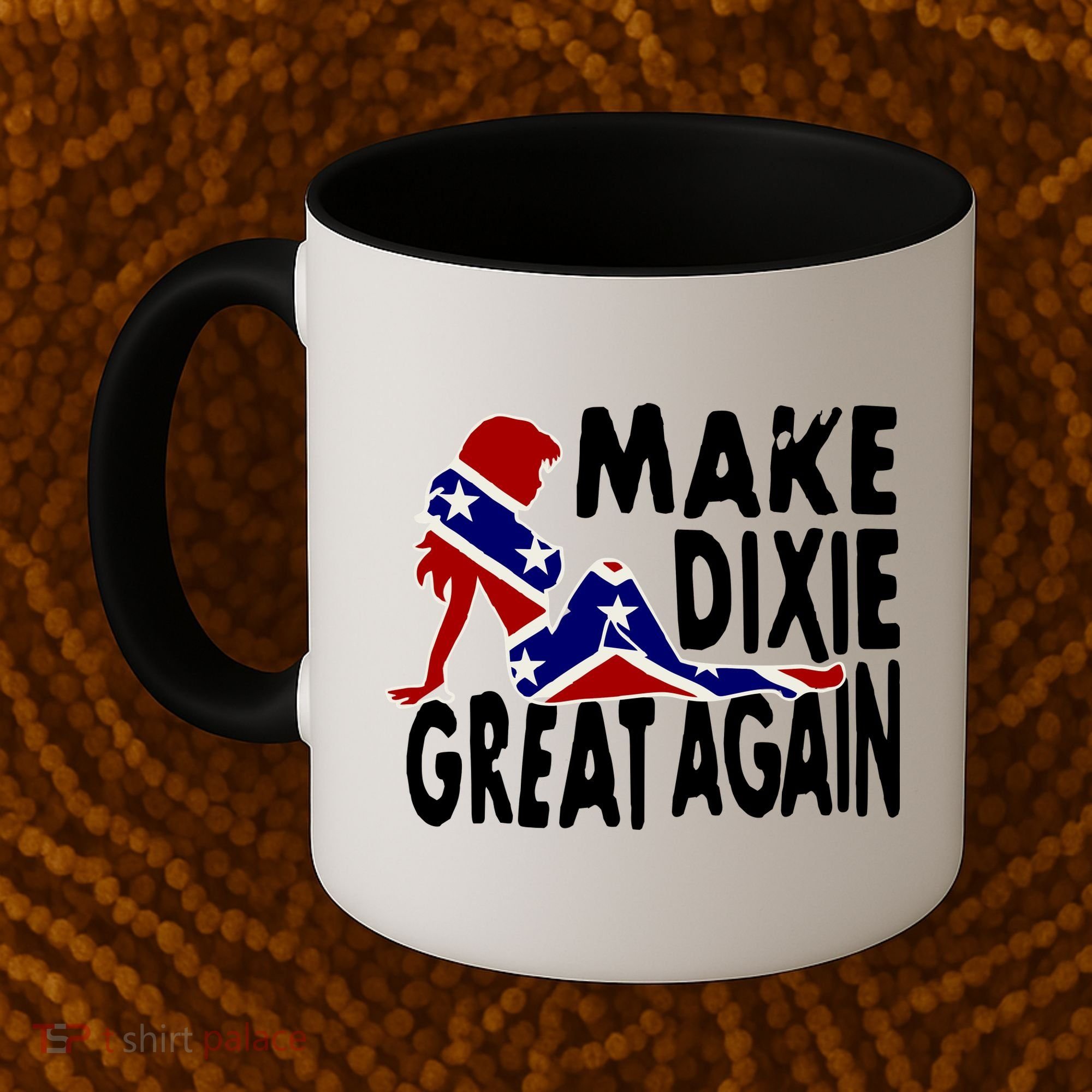 Make Dixie Great Again Civil War Flag Coffee Mug