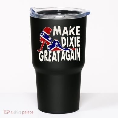 Make Dixie Great Again Civil War Flag Tumbler