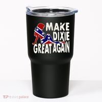 Make Dixie Great Again Civil War Flag Tumbler thumb 0