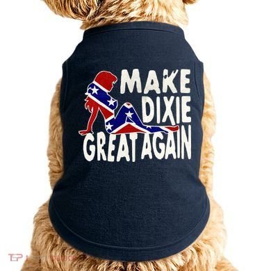Make Dixie Great Again Civil War Flag Doggie Tank
