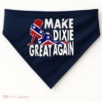 Make Dixie Great Again Civil War Flag USA-Made Doggie Bandana thumb 0
