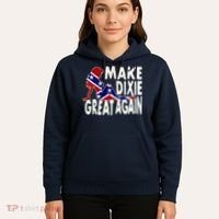 Make Dixie Great Again Civil War Flag Hoodie thumb 5