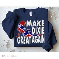 Make Dixie Great Again Civil War Flag Sweatshirt thumb 2