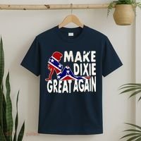 Make Dixie Great Again Civil War Flag T-Shirt thumb 2