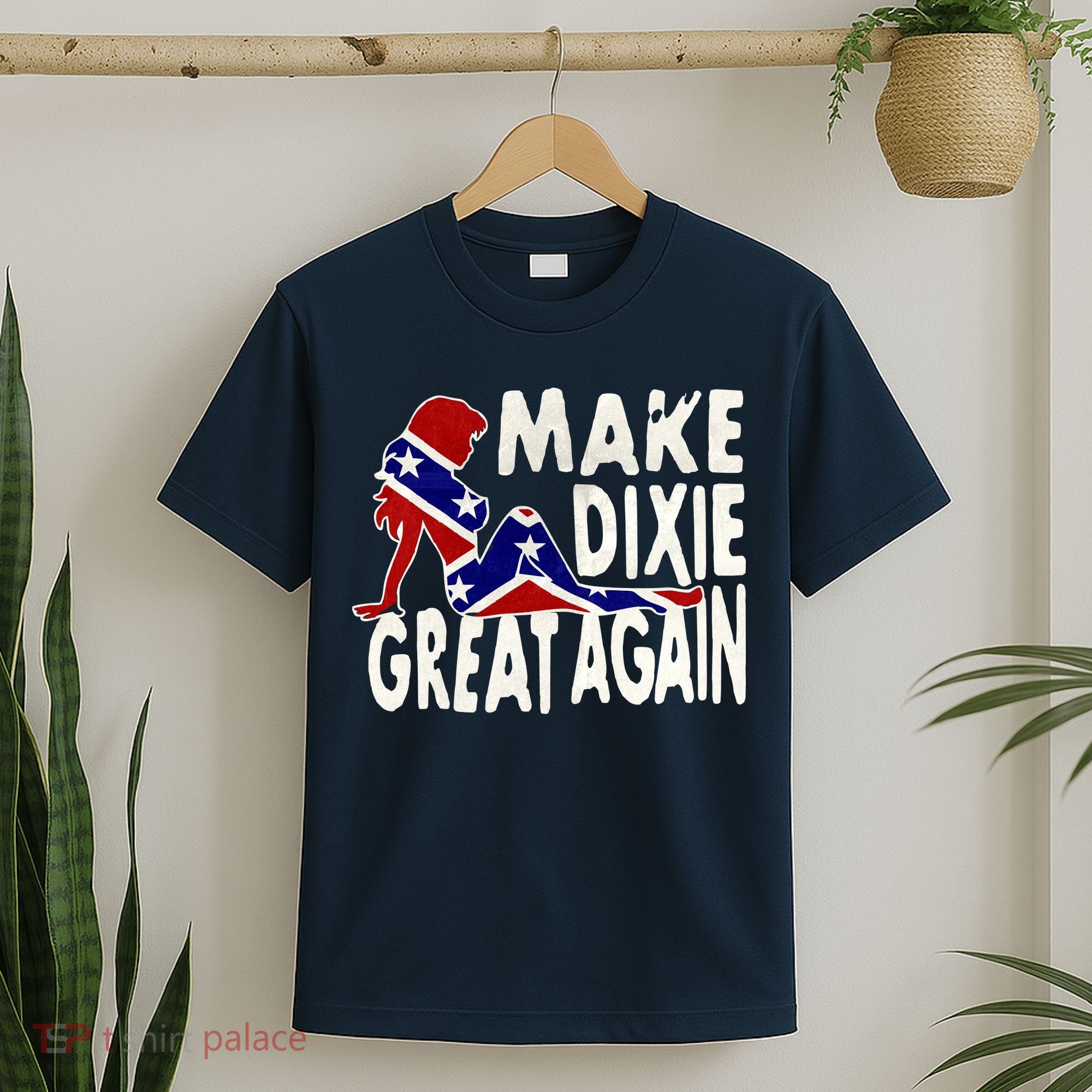 Make Dixie Great Again Civil War Flag T-Shirt
