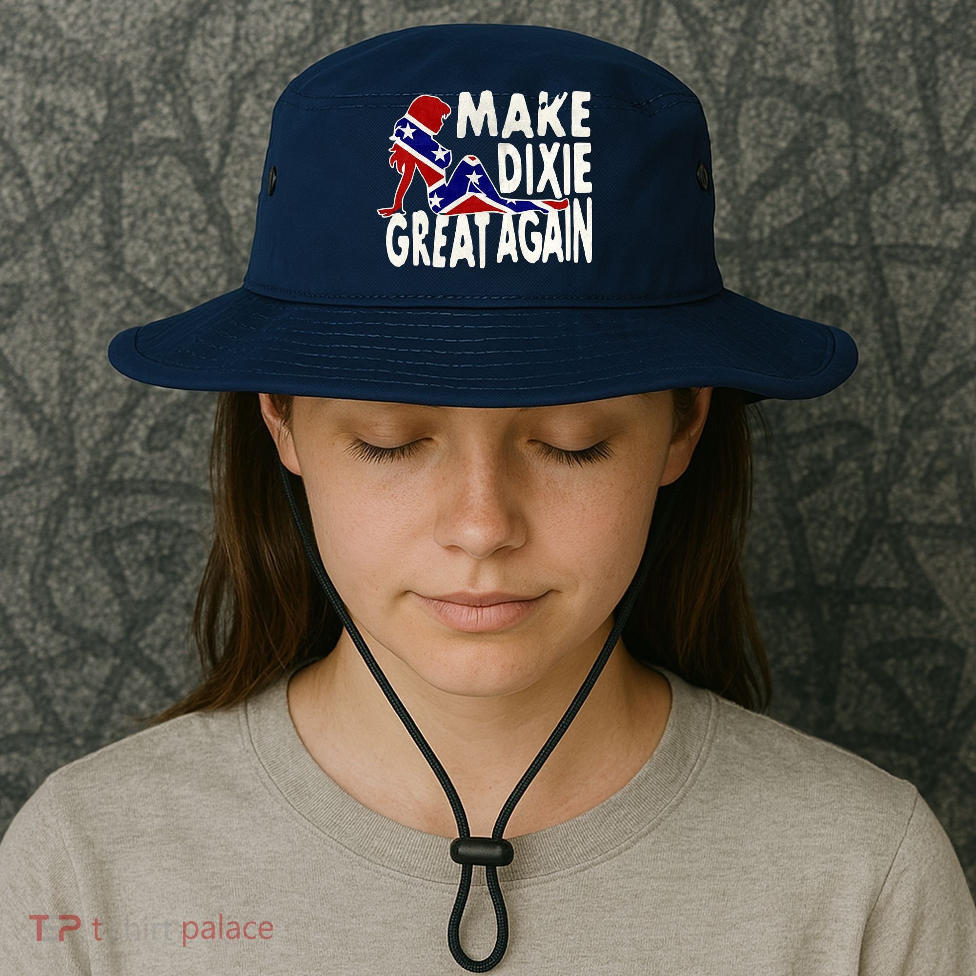 Make Dixie Great Again Civil War Flag Bucket Hat