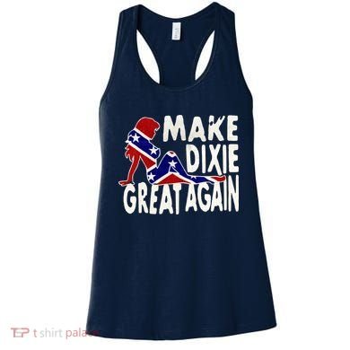 Make Dixie Great Again Civil War Flag Women's Tank Top