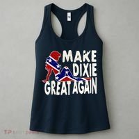 Make Dixie Great Again Civil War Flag Women's Tank Top thumb 3