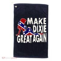 Make Dixie Great Again Civil War Flag Golf Towel thumb 0