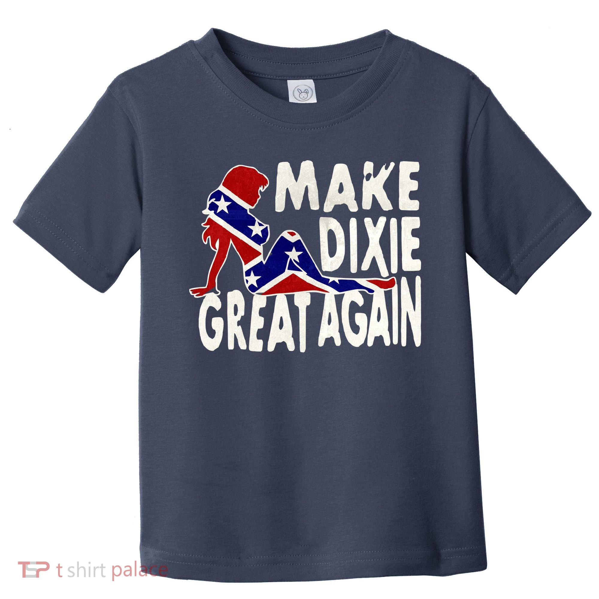 Make Dixie Great Again Civil War Flag Toddler T-Shirt