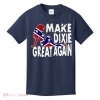 Make Dixie Great Again Civil War Flag Kids T-Shirt thumb 0