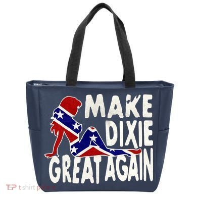 Make Dixie Great Again Civil War Flag Tote Bag