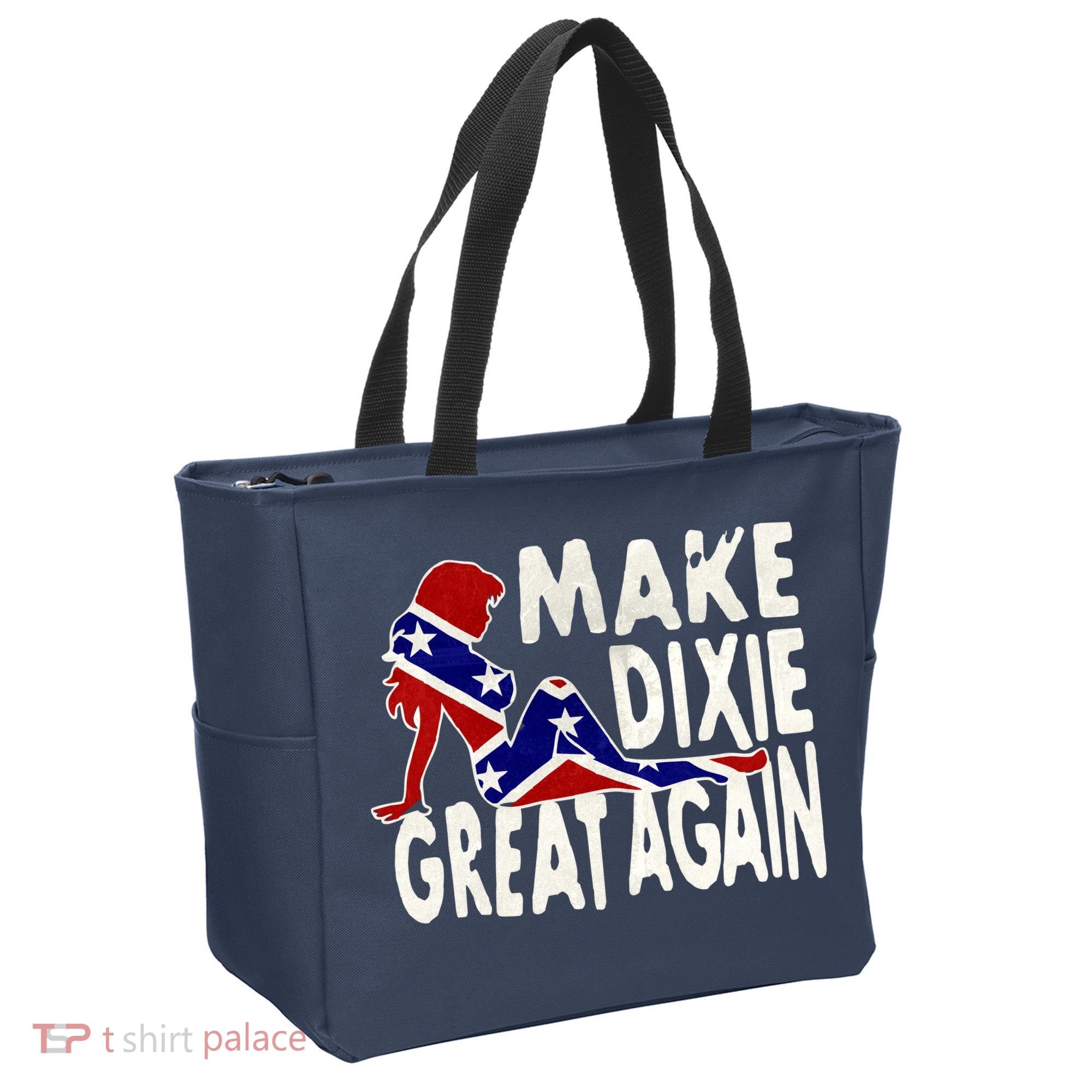 Make Dixie Great Again Civil War Flag Tote Bag