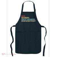 M.ens Dad Grandpa Great Grandpa I Just Keep Getting Better Apron thumb 0