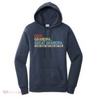 M.ens Dad Grandpa Great Grandpa I Just Keep Getting Better Women's Hoodie thumb 0