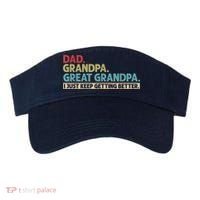 M.ens Dad Grandpa Great Grandpa I Just Keep Getting Better Visor thumb 0