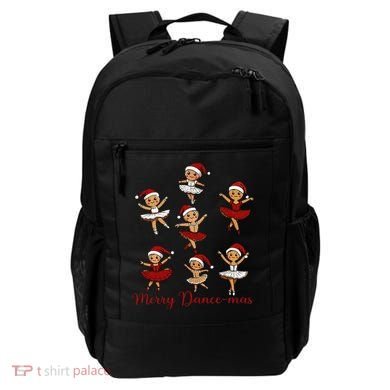 Merry Dancemas Gingerbread Dancer Ballet Christmas Backpack