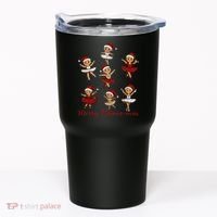 Merry Dancemas Gingerbread Dancer Ballet Christmas Tumbler thumb 0