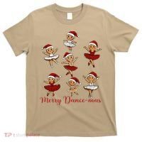 Merry Dancemas Gingerbread Dancer Ballet Christmas T-Shirt thumb 0