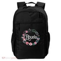 Mother's Day Gift For Spanish Grandma Floral Abuela Backpack thumb 0