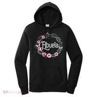 Mother's Day Gift For Spanish Grandma Floral Abuela Women's Hoodie thumb 0