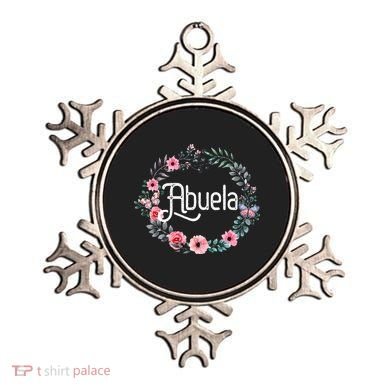 Mother's Day Gift For Spanish Grandma Floral Abuela Ornament
