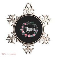 Mother's Day Gift For Spanish Grandma Floral Abuela Ornament thumb 0