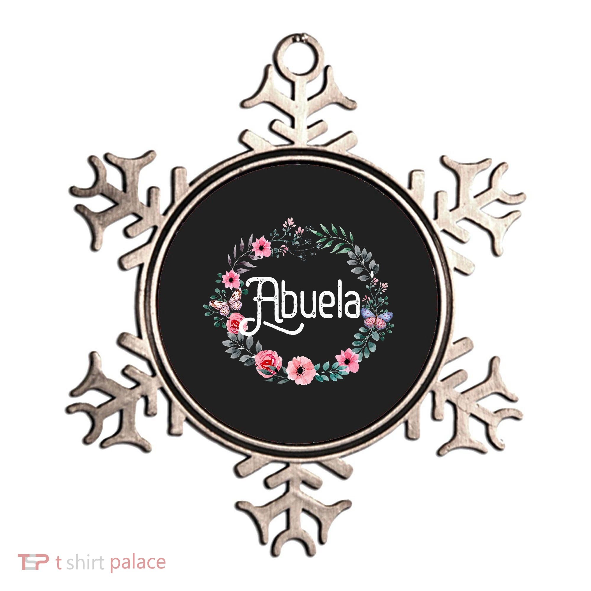 Mother's Day Gift For Spanish Grandma Floral Abuela Ornament