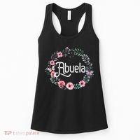 Mother's Day Gift For Spanish Grandma Floral Abuela Women's Tank Top thumb 0