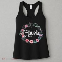 Mother's Day Gift For Spanish Grandma Floral Abuela Women's Tank Top thumb 3