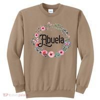 Mother's Day Gift For Spanish Grandma Floral Abuela Sweatshirt thumb 0