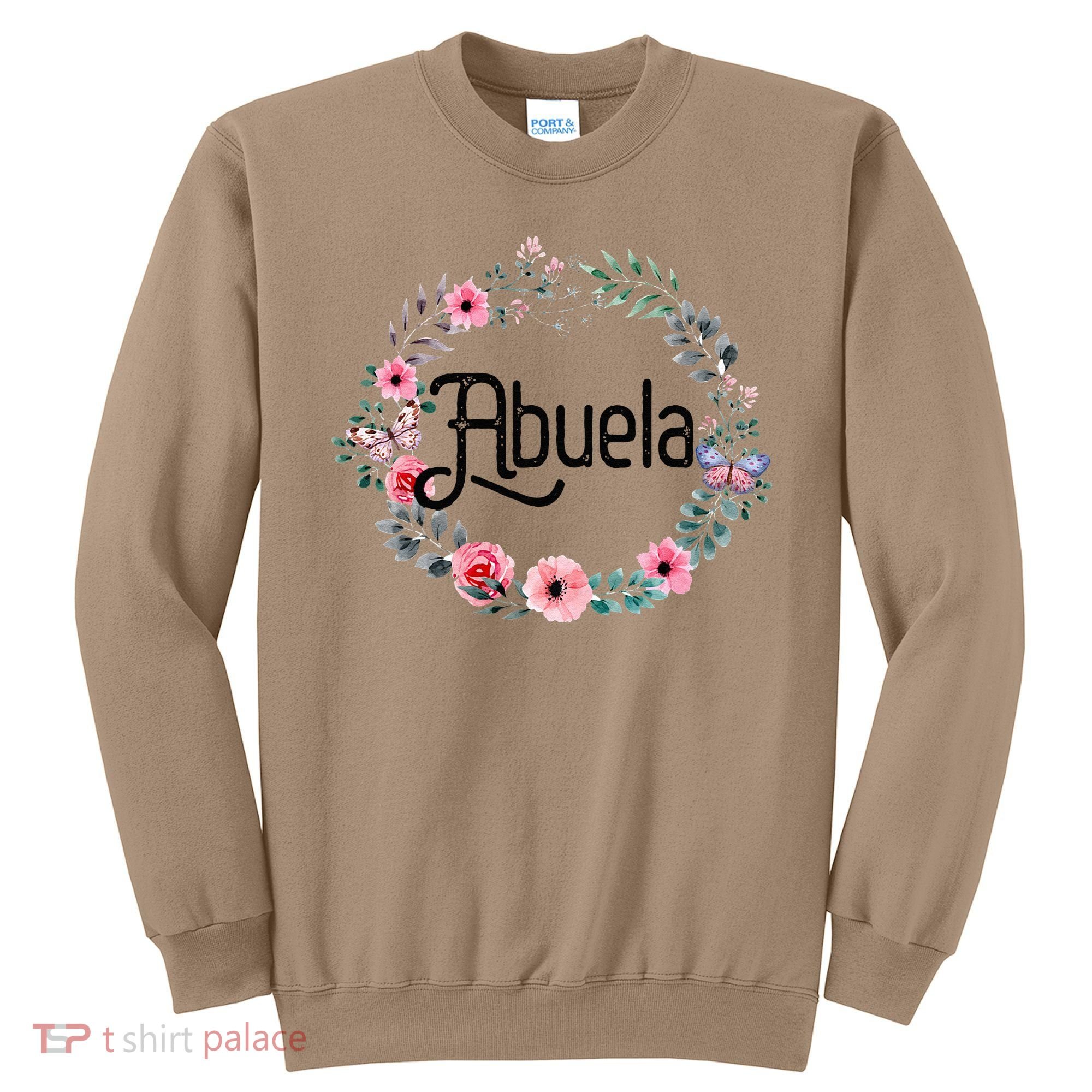 Mother's Day Gift For Spanish Grandma Floral Abuela Sweatshirt