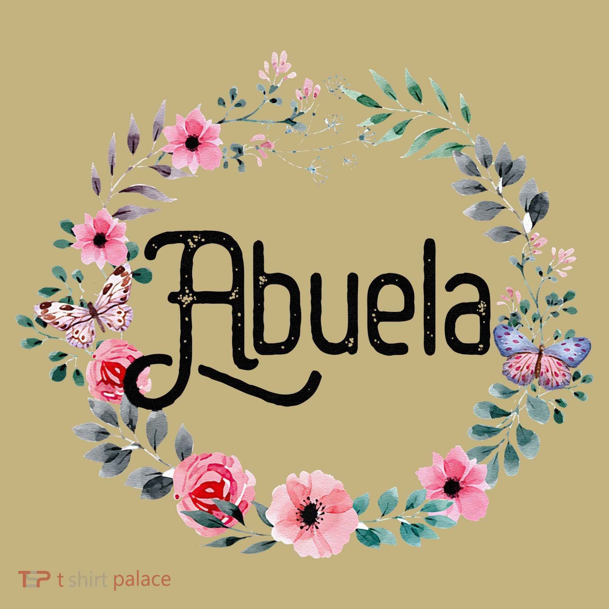 Mother's Day Gift For Spanish Grandma Floral Abuela Mousepad