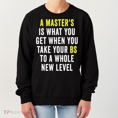 Masters Degree Graduation Women's Sweatshirt