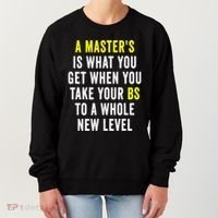 Masters Degree Graduation Women's Sweatshirt thumb 0