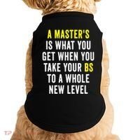 Masters Degree Graduation Doggie Tank thumb 0