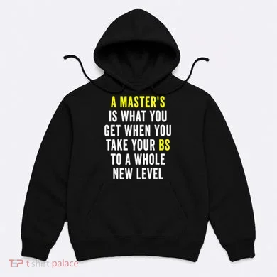 Masters Degree Graduation Hoodie